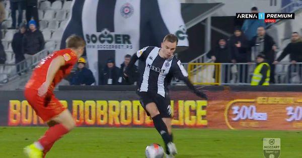 goleada-u-humskoj:-trifunovic-maestralnim-golom-vratio-partizan-u-vodstvo!