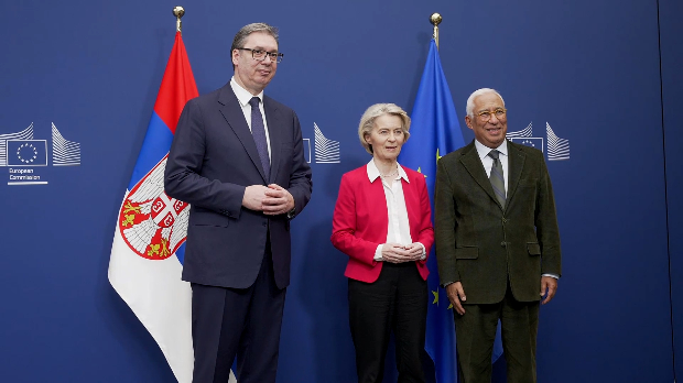 Вучић-после-радне-вечере-у-Бриселу:-Србија-чврсто-привржена-чланству-у-ЕУ-и-остаје-поуздан-и-одговоран-партнер Вучић-после-радне-вечере-у-Бриселу:-Србија-чврсто-привржена-чланству-у-ЕУ-и-остаје-поуздан-и-одговоран-партнер