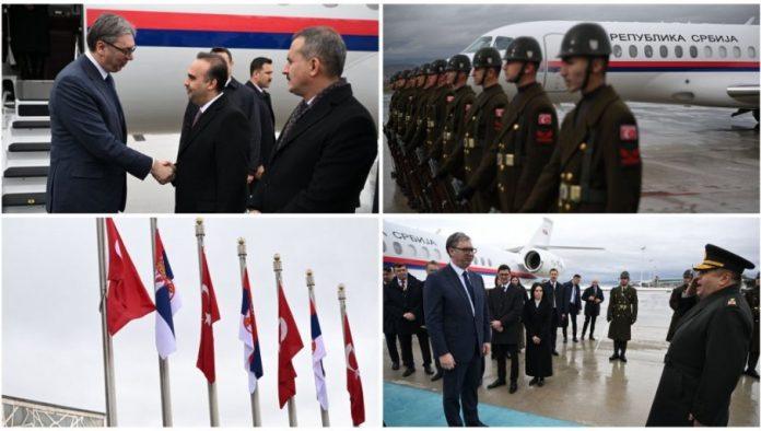 vucic-sleteo-u-ankaru,-docekan-sa-pocasnom-gardom:-“ocekuju-me-vazni-razgovori-sa-erdoganom”-(video)