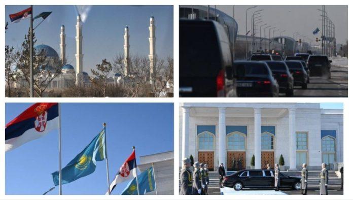 astana-okicena-srpskim-trobojkama:-poseta-vucica-glavni-dogadaj-(foto)