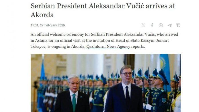 istorijski-docek-u-astani:-kazahstanski-mediji-slave-vucica-kao-kljucnog-partnera-na-balkanu