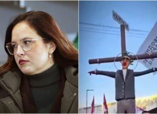 “JEDINO ŠTO IH POKREĆE JESTE MRŽNjA PREMA VUČIĆU” Ministarka Pavkov oštro reagovala na sramni transparent na blokaderskom skupu u Nišu “jedino-sto-ih-pokrece-jeste-mrznja-prema-vucicu”-ministarka-pavkov-ostro-reagovala-na-sramni-transparent-na-blokaderskom-skupu-u-nisu