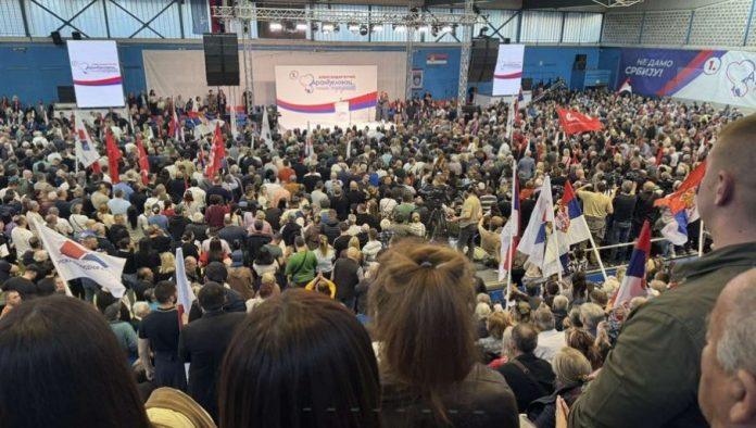 3.000-ljudi-ostalo-ispred-hale-u-arandelovcu:-krcata-dvorana-na-mitingu-sns