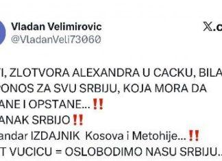 BLOKADERI PONOVO PRETE UBISTVOM VUČIĆA: Nova monstruozna poruka osvanula na mrežama (FOTO) blokaderi-ponovo-prete-ubistvom-vucica:-nova-monstruozna-poruka-osvanula-na-mrezama-(foto)