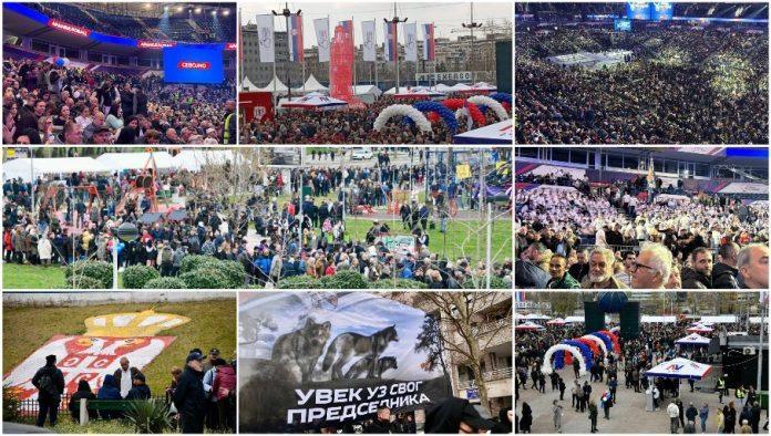 poceo-veliki-skup-sns:-vise-od-60.000-ljudi-u-areni-i-oko-nje,-narod-pristize-da-podrzi-vucica-(foto/video)