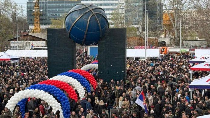 oglasio-se-mup:-oko-70.000-gradana-prisustvuje-na-skupu-sns-u-beogradskoj-areni