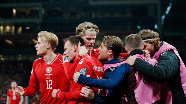 Северна-Македонија-пала-у-другом-полувремену,-Данска-у-финалу-баража