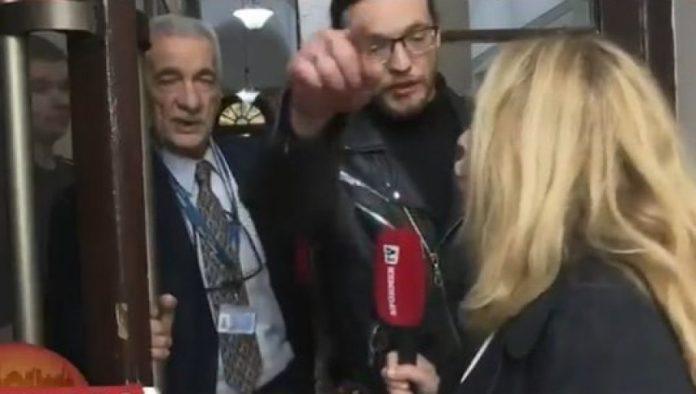 blokader-u-ulozi-gazde-rektorata!-urla-na-branku-lazic,-dok-stiti-rektora-koji-je-odgovaran-za-smrt-njegove-koleginice