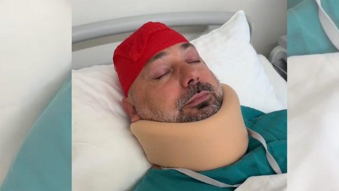 prva-slika-branka-babica-nakon-teskog-udesa-oglasio-se-na-mrezama:-lezi-u-bolnickom-krevetu,-oko-vrata-kragna-(foto)