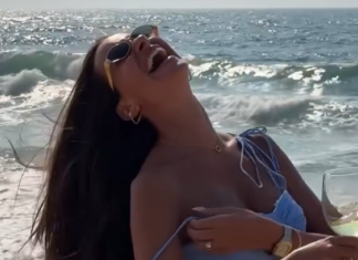 KOSJERINI SPADA BRETELA NA PLAŽI, A NE ISPUŠTA ČAŠU VINA Voditeljka RTS-a se skroz opustila: Zacenila se od smeha (VIDEO) kosjerini-spada-bretela-na-plazi,-a-ne-ispusta-casu-vina-voditeljka-rts-a-se-skroz-opustila:-zacenila-se-od-smeha-(video)