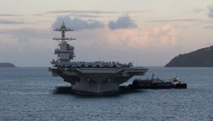 americko-ubojito-oruzje-krenulo-iz-hrvatske-na-iran:-najveci-svetski-nosac-aviona-uss-dzerald-r.-ford-otplovio-ka-bliskom-istoku-(video)