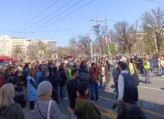 Скуп и шетња студената у блокади у Београду Скуп-и-шетња-студената-у-блокади-у-Београду