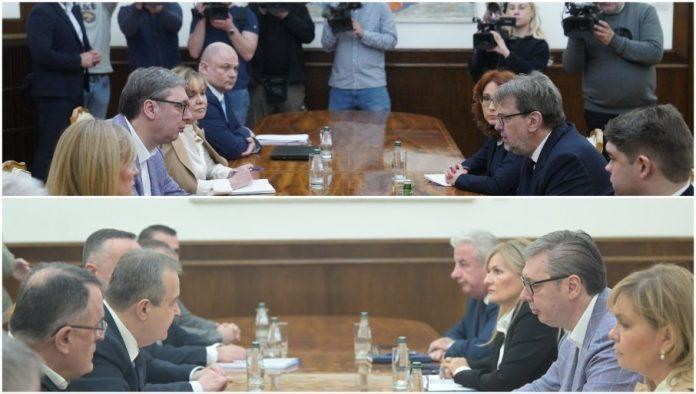 predsednik-nastavio-konsultacije-sa-strankama:-vucic-se-danas-obraca-u-13-casova-(foto)