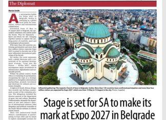 KAKVA ČAST: Prestižni nedeljnik iz Južnoafričke Republike pisao o Srbiji i Ekspu 2027 (FOTO) kakva-cast:-prestizni-nedeljnik-iz-juznoafricke-republike-pisao-o-srbiji-i-ekspu-2027-(foto)