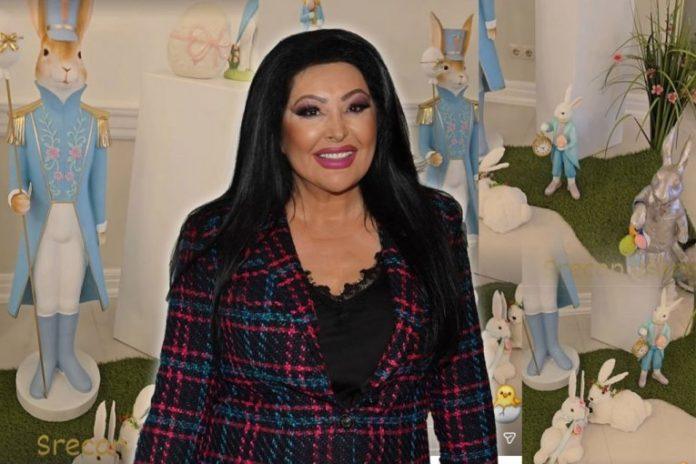 sta-sve-dragana-mirkovic-ima-u-dvorcu-na-vaskrs?-zavirite-u-luksuzni-dom-folk-zvezde-–-zec-od-jednog-metra,-keramicka-jaja,-cvece-(galerija)