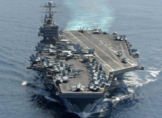 UOČI POČETKA BLOKADE IRANA: Američki nosač aviona i razarači u Omanskom zalivu uoci-pocetka-blokade-irana:-americki-nosac-aviona-i-razaraci-u-omanskom-zalivu