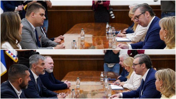 predsednik-zavrsio-konsultacije:-vucic-razgovarao-sa-predstavnicima-spo-i-srs-(foto)