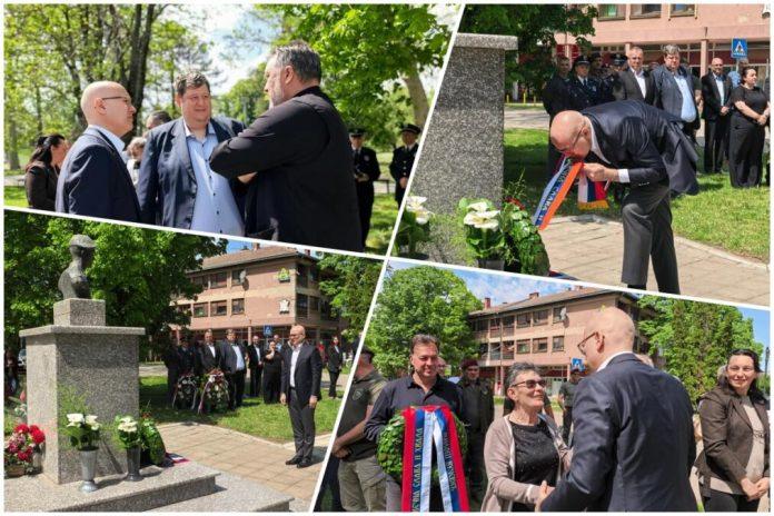 “heroj-koji-je-zivot-dao-braneci-otadzbinu-na-kosarama”:-vucevic-polozio-venac-na-spomenik-tiboru-cerni