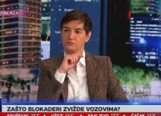 Brnabićeva raskrinkala blokadere: Oni vode kampanju u Briselu i Berlinu, umesto u Srbiji (Video) brnabiceva-raskrinkala-blokadere:-oni-vode-kampanju-u-briselu-i-berlinu,-umesto-u-srbiji-(video)