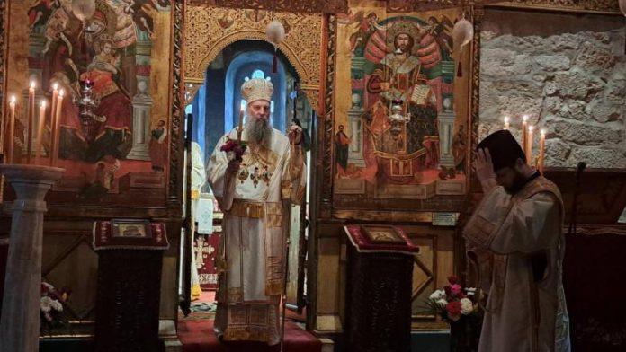 proslava-praznika-svetog-vladike-nikolaja-u-lelicu,-patrijarh-porfirije-sluzio-liturgiju