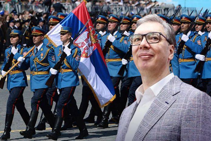 vucic-cestitao-dan-garde:-samo-najbolje-jedinice-vojske-srbije-mogu-biti-nosioci-najvisih-drzavnih-odlicja!
