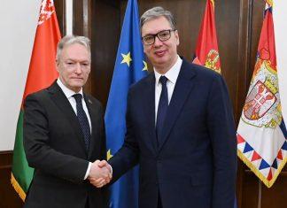 Vučić sa ambasadorom Belorusije o daljem unapređenju saradnje dve zemlje: Odnosi mogu dodatno da se razvijaju i jačaju vucic-sa-ambasadorom-belorusije-o-daljem-unapredenju-saradnje-dve-zemlje:-odnosi-mogu-dodatno-da-se-razvijaju-i-jacaju