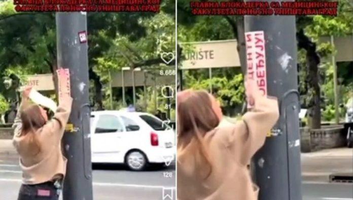 blokaderka-unistava-grad!-demolirala-medicinski-fakultet,-napadala-policajce,-a-sad-divlja-po-centru
