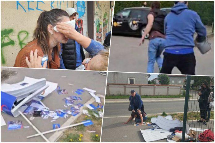 brutalan-napad-na-aktiviste-sns-u-zemunu!-blokaderi-divljali,-lomili-i-pretili,-povredena-zena-(foto+video)