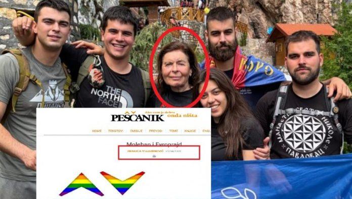blokaderi-sa-pravnog-predvodeni-profesorkom-komuno-feministkinjom-oskrnavili-srpsku-svetinju-(video)