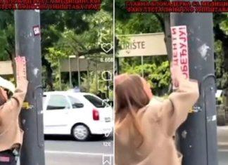 BLOKADERKA UNIŠTAVA GRAD! Demolirala Medicinski fakultet, napadala policajce, a sad divlja po centru blokaderka-unistava-grad!-demolirala-medicinski-fakultet,-napadala-policajce,-a-sad-divlja-po-centru