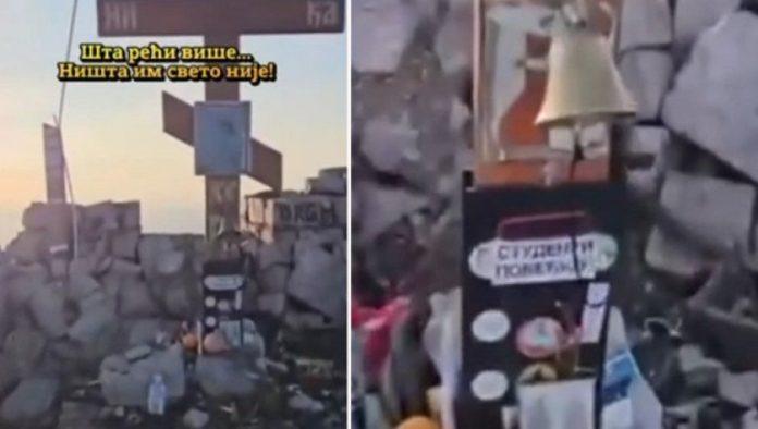 blokaderi-oskrnavili-“svetionik”-pravoslavlja!-dobri-domacin-zaustavio-ludilo-–-nije-ih-mrzelo-da-se-popnu-na-vrh-rtnja!-(video)
