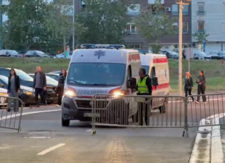 Dva vozila Hitne pomoći stigla u Beogradsku arenu:Vesna Zmijanac priključena na infuziju tik pred koncert (VIDEO) dva-vozila-hitne-pomoci-stigla-u-beogradsku-arenu:vesna-zmijanac-prikljucena-na-infuziju-tik-pred-koncert-(video)