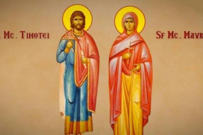 danas-jednu-stvar-nikako-ne-bi-trebalo-da-uradite:-slavimo-svete-mucenike-timoteja-i-mavru-–-devet-dana-zajedno-na-krstu-umirase,-ali-se-hrista-ne-odrekose