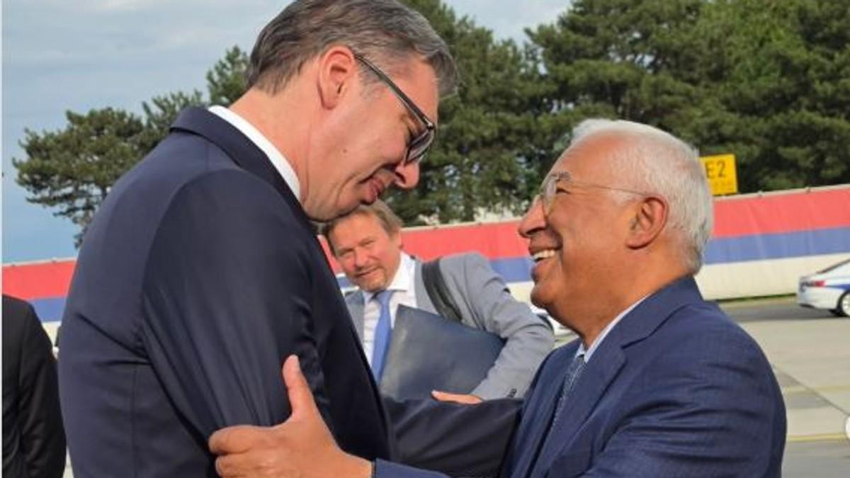 “dobro-dosli-u-srbiju,-dragi-antonio!”-vucic-docekao-predsednika-evropskog-saveta:-“poseta-je-vazan-podsticaj-daljem-jacanju-odnosa-srbije-i-evropske-unije” “dobro-dosli-u-srbiju,-dragi-antonio!”-vucic-docekao-predsednika-evropskog-saveta:-“poseta-je-vazan-podsticaj-daljem-jacanju-odnosa-srbije-i-evropske-unije”