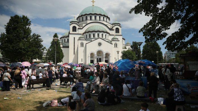 patrijarh-porfirije-pozvao-vernike-sutra-svecani-ispracaj-pojasa-presvete-bogorodice-iz-hrama-svetog-save