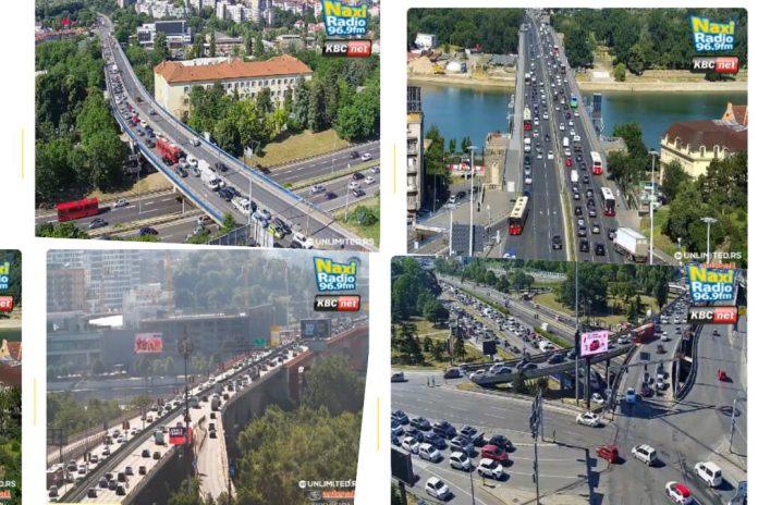 plavi-most-i-autokomanda-krcati,-duge-kolone-na-brankovom:-guzva-u-smeru-za-novi-beograd,-gazela-prohodna-(foto)