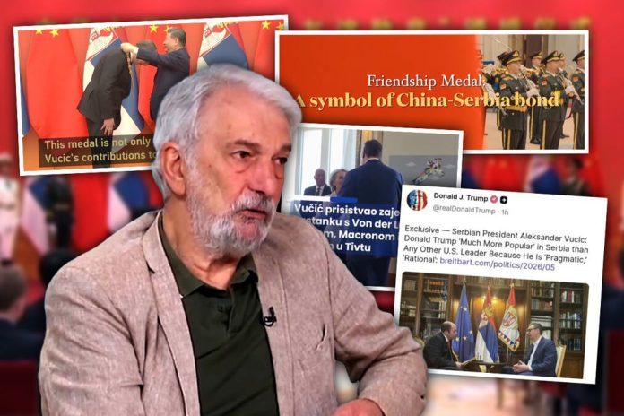 brutalno-raskrinkavanje-blokaderskih-spinera:-dok-tramp-deli-vucicev-intervju,-a-si-mu-daje-orden-–-dezurni-“strucnjak”-neuspesno-prodaje-jeftine-lazi-(video)