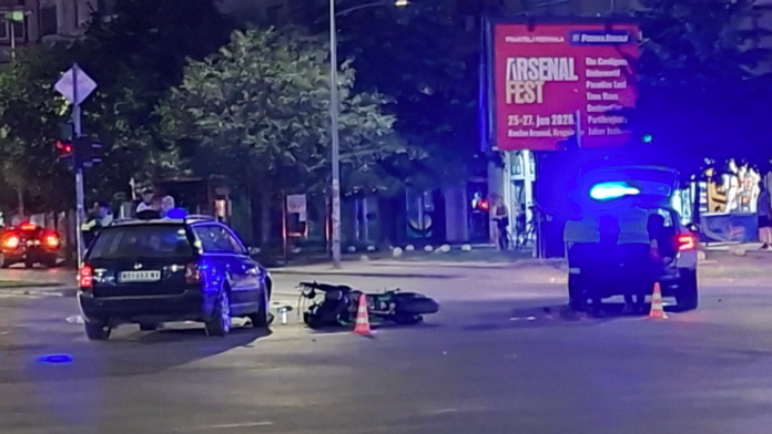 oboren-motociklista-teska-nesreca-u-novom-sadu:-policija-na-licu-mesta-(foto,-video)