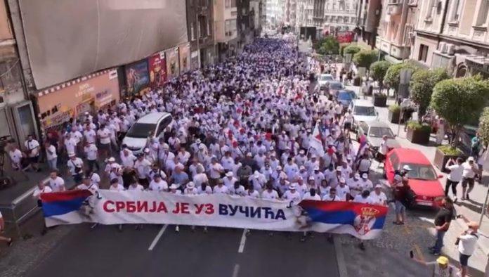 snimak-dronom:-pogledajte-kako-je-izgledao-mocni-korteo-(video)