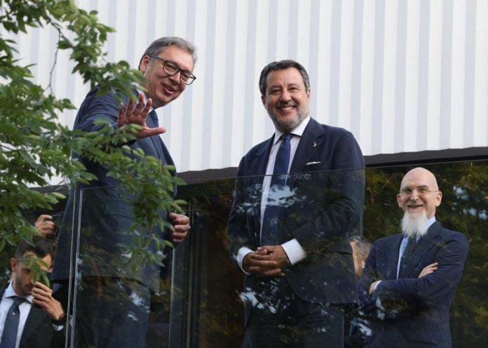 “dobro-vece-iz-beograda,-gost-sam-naseg-prijatelja-vucica”-italijanski-ministar-nakon-sastanka-sa-srpskim-predsednikom:-dva-dana-sastanaka-radi-jacanja-saradnje