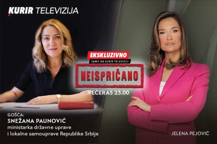 ekskluzivno:-ministarka-snezana-paunovic-gosca-je-emisije-“neispricano”-veceras-od-23.00
