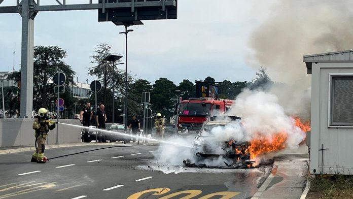 (foto,-video)-drama-u-beogradu-vatrena-stihija-progutala-automobil-nasred-puta,-vatrogasci-na-licu-mesta