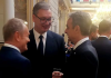 Макрон приредио вечеру за светске лидере у Јелисејској палати; Вучић: Француска један од најважнијих партнера Србије Макрон-приредио-вечеру-за-светске-лидере-у-Јелисејској-палати;-Вучић:-Француска-један-од-најважнијих-партнера-Србије