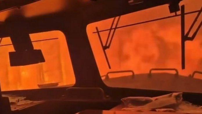 dramaticni-prizori:-osoblje-zarobljeno-u-lokomotivi,-vatra-ih-opkolila-sa-svih-strana-(video)