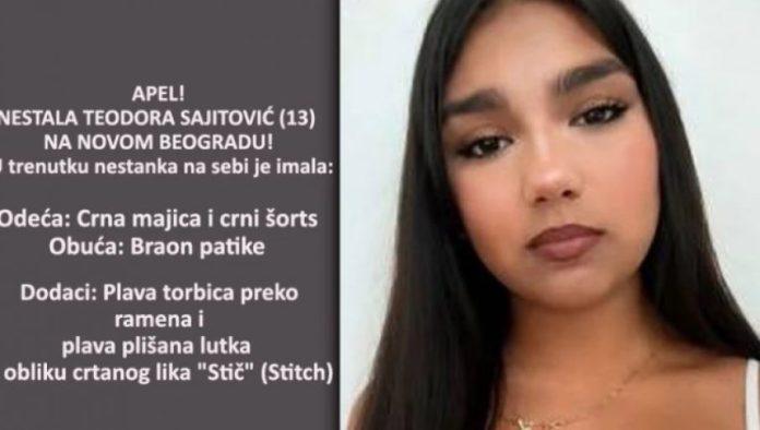 nestala-teodora-sajitovic-(13)-na-novom-beogradu:-gubi-joj-se-svaki-trag-nakon-izlaska-u-prodavnicu,-sumnja-se-da-je-sa-nestalim-poznanikom