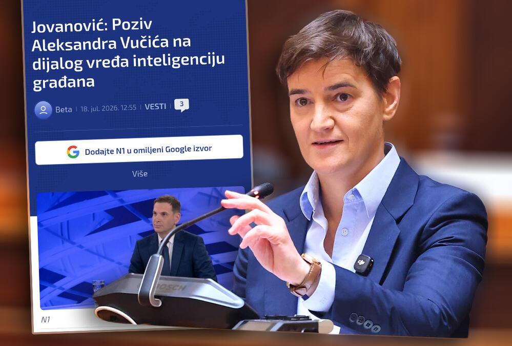 “njemu-je-srbija-rezervna-drzava”-brnabiceva-brutalno-raskrinkala-jovanovica-nakon-sto-je-odbio-poziv-na-dijalog-koji-je-predsednik-vucic-uputio-opoziciji “njemu-je-srbija-rezervna-drzava”-brnabiceva-brutalno-raskrinkala-jovanovica-nakon-sto-je-odbio-poziv-na-dijalog-koji-je-predsednik-vucic-uputio-opoziciji