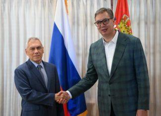 SASTANAK U VILI “MIR” Vučić sa ambasadorom Rusije Bocan-Harčenkom sastanak-u-vili-“mir”-vucic-sa-ambasadorom-rusije-bocan-harcenkom