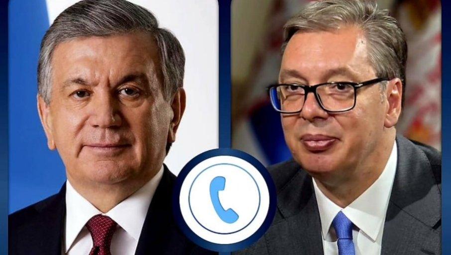 vucic-razgovarao-sa-predsednikom-uzbekistana:-znacajan-potencijal-za-zajednicke-projekte-i-rodendanska-cestitka vucic-razgovarao-sa-predsednikom-uzbekistana:-znacajan-potencijal-za-zajednicke-projekte-i-rodendanska-cestitka