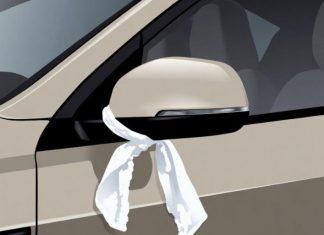 Zašto neki vozači vezuju beli peškir za retrovizor? Malo ljudi zna šta ova poruka zapravo znači zasto-neki-vozaci-vezuju-beli-peskir-za-retrovizor?-malo-ljudi-zna-sta-ova-poruka-zapravo-znaci