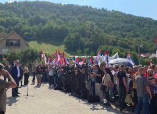 VELIČANSTVEN DOČEK VUČIĆA U GUČI: Trubači za predsednika (VIDEO) velicanstven-docek-vucica-u-guci:-trubaci-za-predsednika-(video)